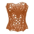 thumbnail image 4 of Sleeveless Waist Shaper Corset Top: Women's Adjustable Bustier for Cosplay Costumes and Sensual Lingerie Wear, 4 of 6
