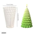 thumbnail image 2 of Nkmbld Christmas Tree Silicone Mold 3D Candle Molds for Making Tree Shaped Silicone Epoxy Resin Mold for DIY Aromatherapy Candles Wax Gift Decoration, 2 of 8