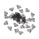 thumbnail image 1 of 1 paquete 30g Sprooky Paper Confetti Cuttings web Cuttings de papel Confeti de lanzamiento de mesa para la fiesta de Halloween (negro), 1 of 7