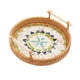 thumbnail image 5 of Bandeja tejida decorativa redonda, moderna y elegante para picnic, ideal para tartas y aperitivos. Pequeño multicolor, 5 of 9