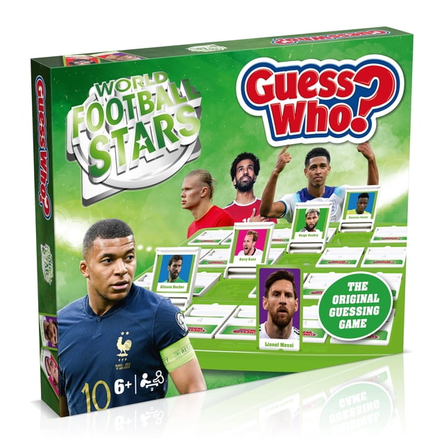 Winning Moves World Football Stars, ¿Adivina Quién?
