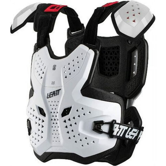 Leatt Brace Unisex-Adult Chest Protector (White, One Size)