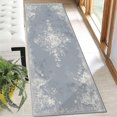 thumbnail image 5 of 2x6 FT Kitchen Runner Rugs Non Skid Washable, Faux Wool Rug Runners for Hallways Bathroom Carpet Runner, Soft Indoor Modern Floor Rug for Entryway Laundry Room, 5 of 11