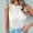 White, variant on Hauaitttt Womens High Neck Tank Top 2025 Summer Casual Ribbed Knit Slim Fitted Basic Textured Sleeveless Shirts Base Fitted T Shirt Loose Top Women Long Compression Shirt 1xl Tops for Women Camisole