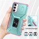 thumbnail image 3 of Funda para GANGXUN Samsung Galaxy A34 5G - Soporte metálico, Función magnética, Verde, 3 of 5