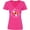 Hot Pink, variant on Bee Cute Kids Honeybee Women's V-Neck T-Shirt
