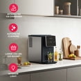 thumbnail image 3 of Frigidaire Gallery 33 lbs. Touchscreen Nugget Ice Maker with Dispenser, Self-Cleaning Countertop Ice Machine, Black, 3 of 12