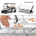 thumbnail image 6 of chaqlin Golf Cart Seat Universal, Compatible with Summer Sports, Golf Cart Seat Covers Fit for 2-Seat Golf Carts Club Car, Marble, 6 of 8