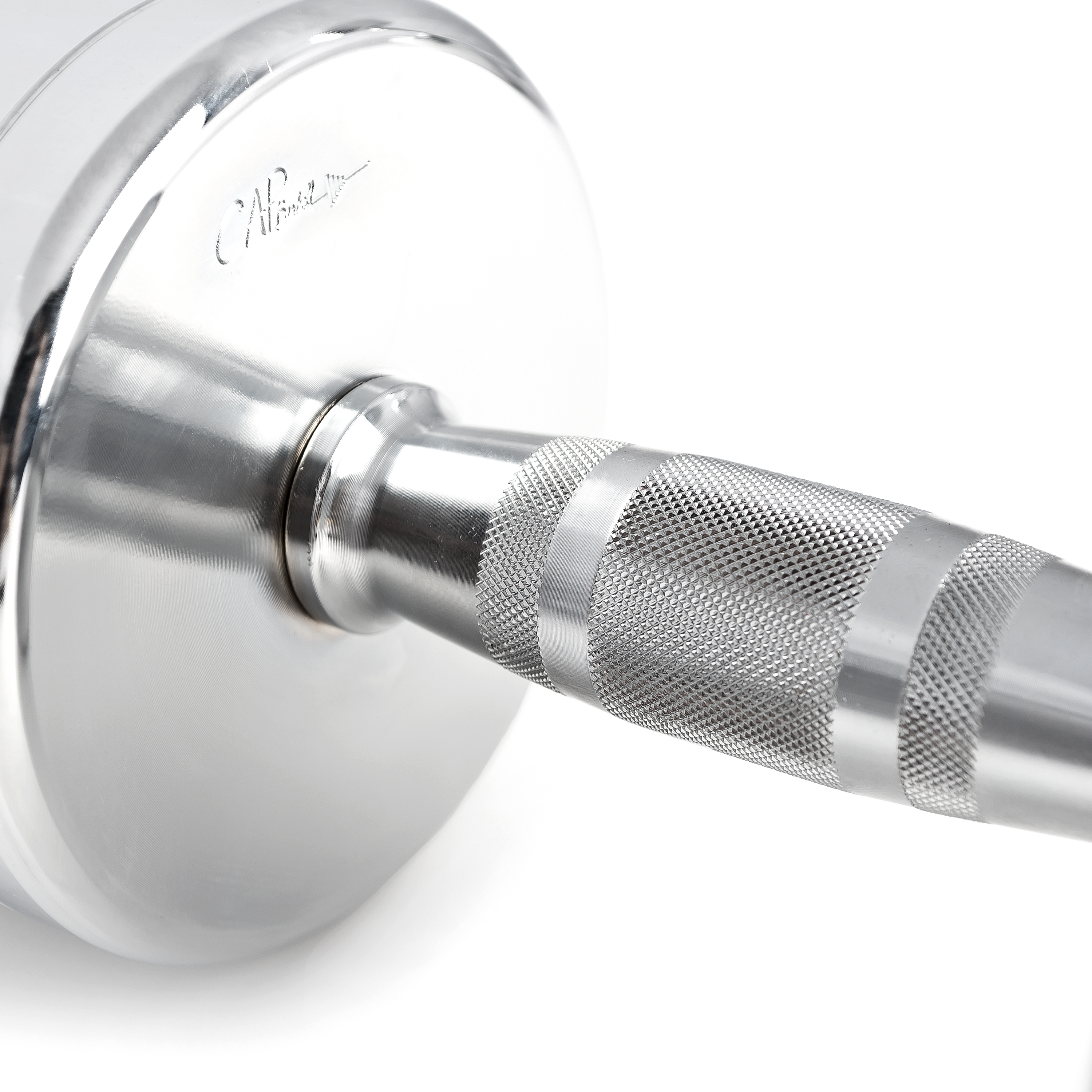 CAP Barbell Chrome Dumbbell with Contoured Handle, Single, 50 lbs