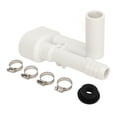 thumbnail image 2 of Piezas De Válvula De Agua Para Inodoro RV, 385316906 6 Piezas Kit De Interruptor De Vacío Para Inodoro A Prueba De Fugas Abrazadera De Acero Inoxidable Para Inodoros 110 111 130, 2 of 7