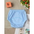 thumbnail image 4 of Venjoe Baby Absorbent Potty Training Panties Reusable Underwear Washable Cotton Diaper Cover Briefs Blue Motorbike 90, 4 of 7