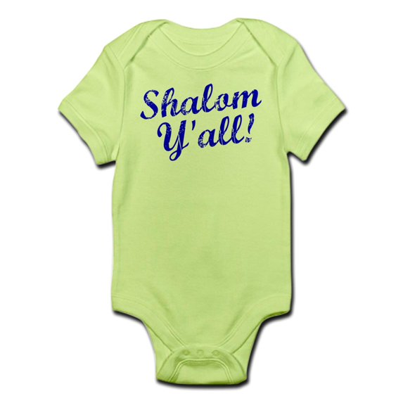 CafePress - Shalom, Y'all! Infant Bodysuit - Baby Light Bodysuit