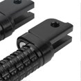 thumbnail image 2 of 1 Pair Left & Right Front Footrests Foot Pegs For Benelli Leoncino 500 800 Motorcycle Black, 2 of 2