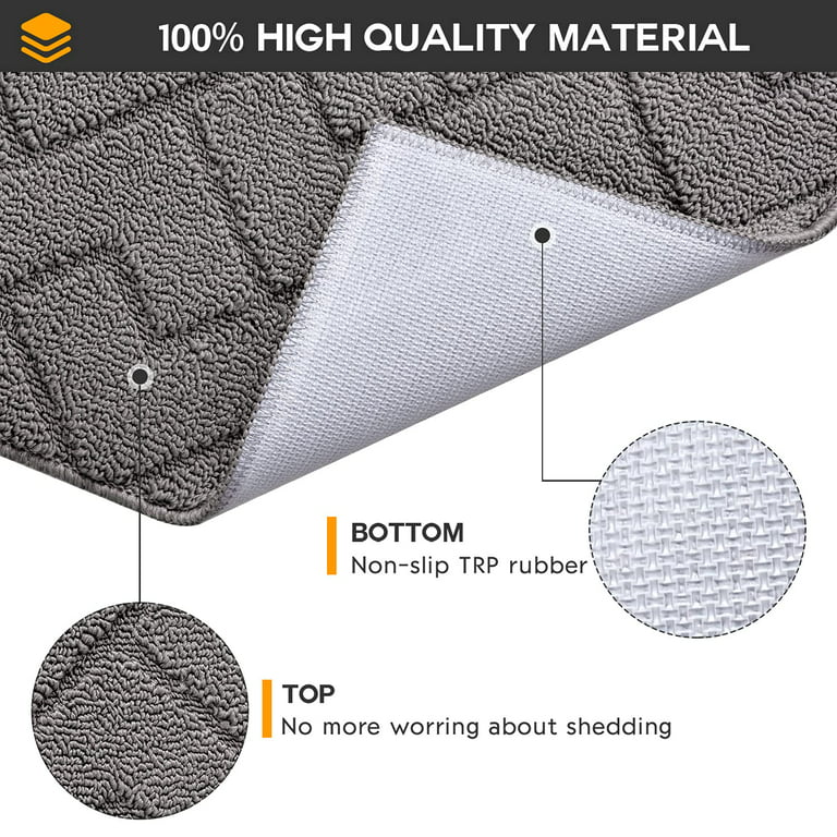 24”X35” Indoor Doormat,Front Back Door Mat Rubber Backing Non Slip