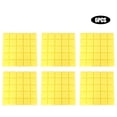 thumbnail image 1 of 50*50*5cm 6Pcs Foam Engineering Acoustic Panels Studio Soundproofing Foam (Yellow), 1 of 10