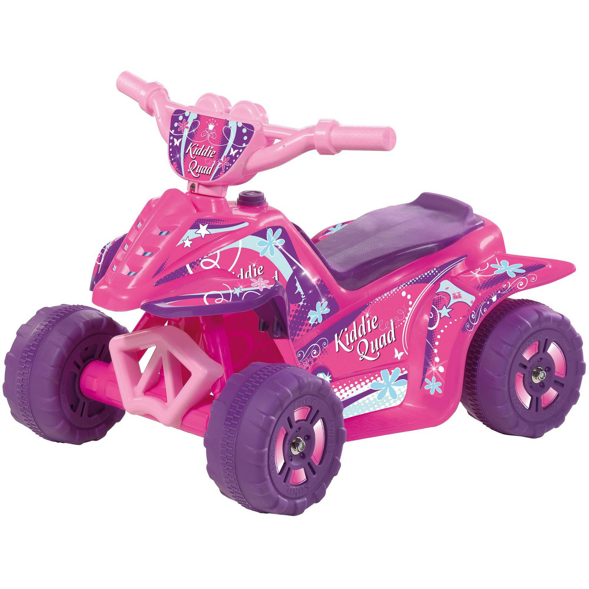 Kid Motorz Lil' Patrol 6-Volt Battery-Powered Ride-On Purple and Pink 