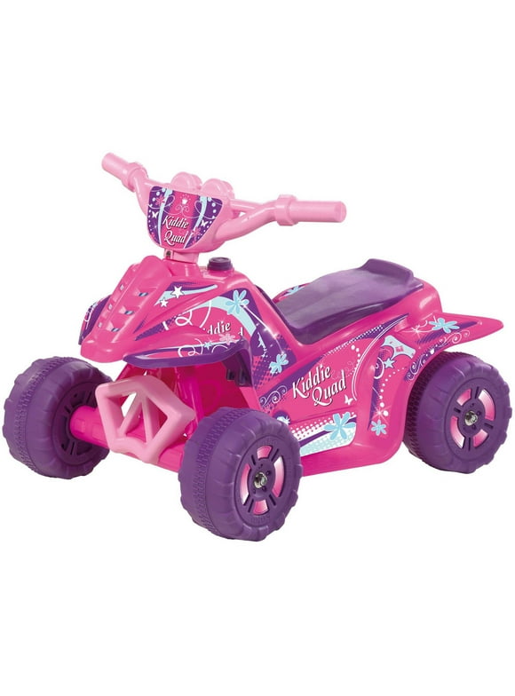 Kid Motorz 6V Kiddie Quad Battery-Powered Ride-On, Pink