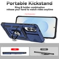 thumbnail image 3 of TYJKeJi Case with Stander Holder Kickstand Drop Resistant Shockproof Case For Samsung Galaxy S25 Edge, 3 of 9