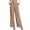 Khaki Pant, variant on Wide Leg Pants Woman High Waisted Trousers Waffle Knit Palazzo Pants Loose Fit Long Business Casual Pant with Pockets Khaki Pant XXL