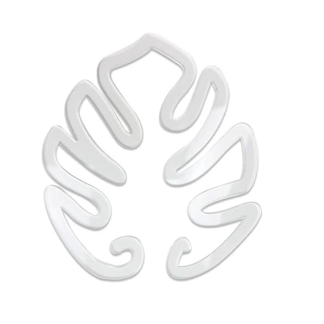 Transemion Transparent Plastic Plant Support Frame For Beautiful Plant Display Simply Type B
