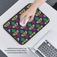thumbnail image 6 of Pofeuu Mardi Gras Carnival3 Print Laptop Carrying Case,13-15-Inch Laptop and Tablet, Sleek Design, Durable and Water-Repellent Fabric, Business Casual or School-15 inch, 6 of 8