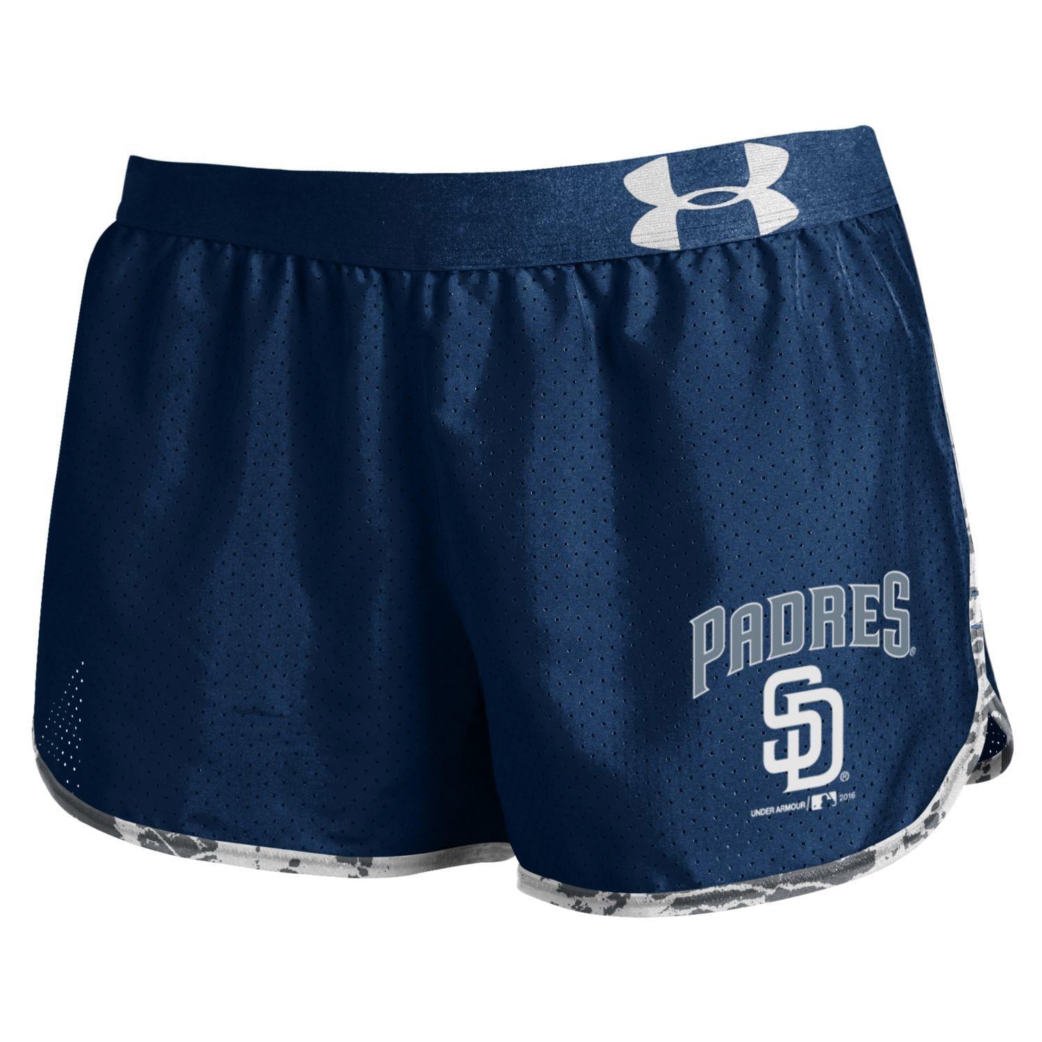 under armour navy shorts womens