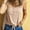 Beige, variant on BUIGTTKLOP Plus Size Tank Tops for Women Casual Sleeveless Shirts Scoop Neck Loose Fitted Summer Tanks