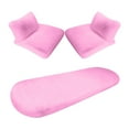 thumbnail image 2 of HOARBOEG 5 Sets Car Front Seat Cushion Soft Warm Faux Rabbit Winter Auto Seat Cover Plush Vehicle Seat Protector Pad With Non-Slip Backing Car Accessories, 2 of 5