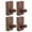 D, variant on THLKIF Natural Wooden Wall Hooks, Adhesive & Screw Mount Coat and Towel Hooks - Decorative Key Holder, Hat Rack, Stocking Wall Hangers for Bathroom Entryway Closet