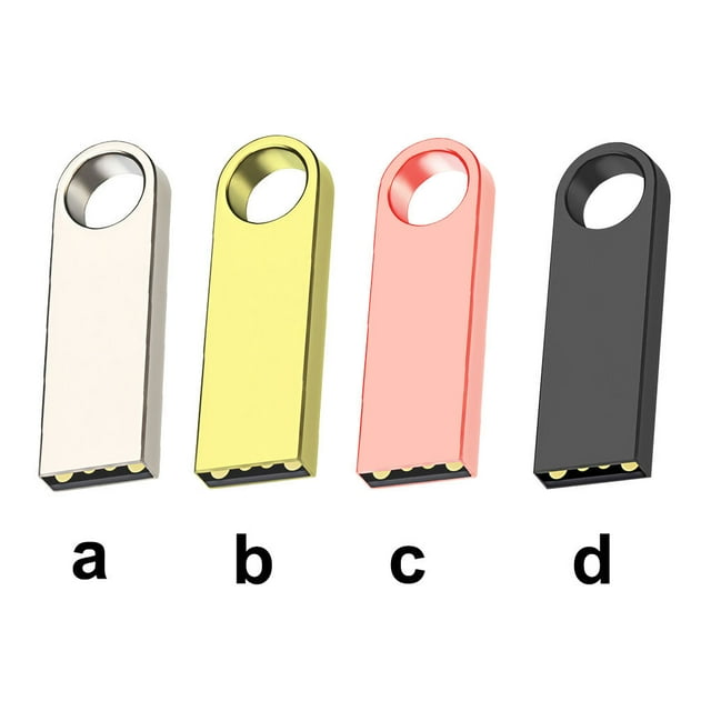 Langgg USB 3.0 Flash Drive Mobile Phone PC Disk Storage Memory Photo Music Film Backup Stick for Laptop Computer, Gold, 2G
