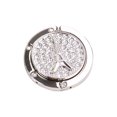 thumbnail image 1 of Bolso colgador plegable Advancent con diamantes de imitación blanco, 1 of 6