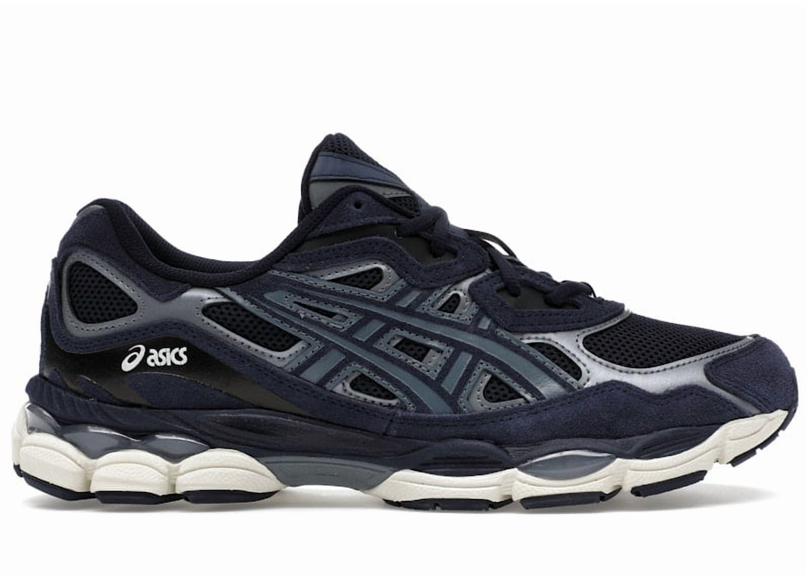 ASICS Men's Gel-Kayano 14 Black Pure Silver Running Shoes, from