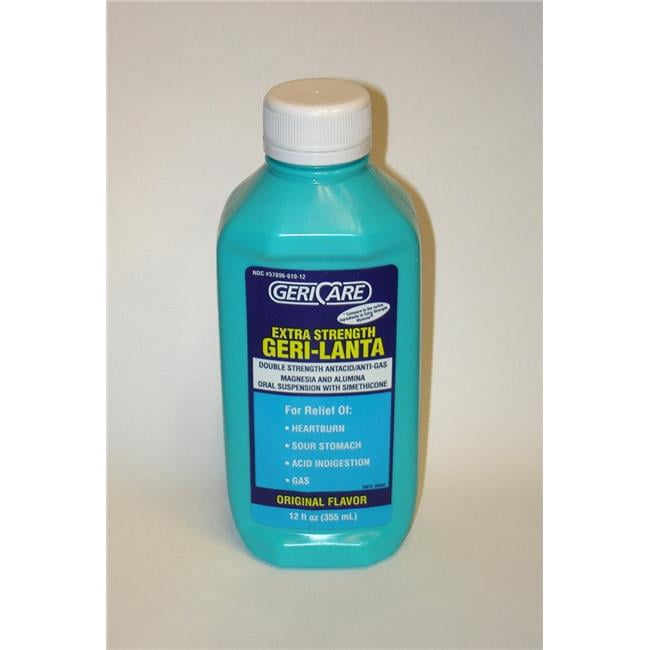 McKesson 12122700 12 oz GeriLanta Antacid Oral Suspension