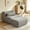 Grey, variant on AUU Oversized Modern Modular Loveseat Sofa, Cloud Boneless Couch for Living Room, No Assembly Required