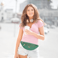 thumbnail image 5 of Riñonera para Mujer, Riñonera Impermeable para Correr, Deportes, Viajes, Verde, 5 of 5