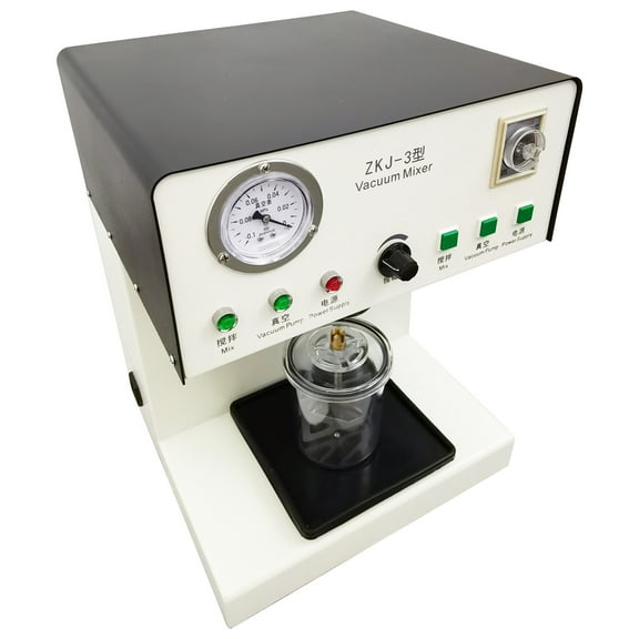 Automatic Gypsum Vacuum Mixer AGAR Mixing Machine Built-in Vacuum Pump