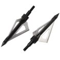 thumbnail image 2 of 18 Pcs Metal Hunting Archery Broadheads 100 Grain 3 Blades Blades Arrowheads Compatible With Crossbow And Compound Bow, 2 of 5