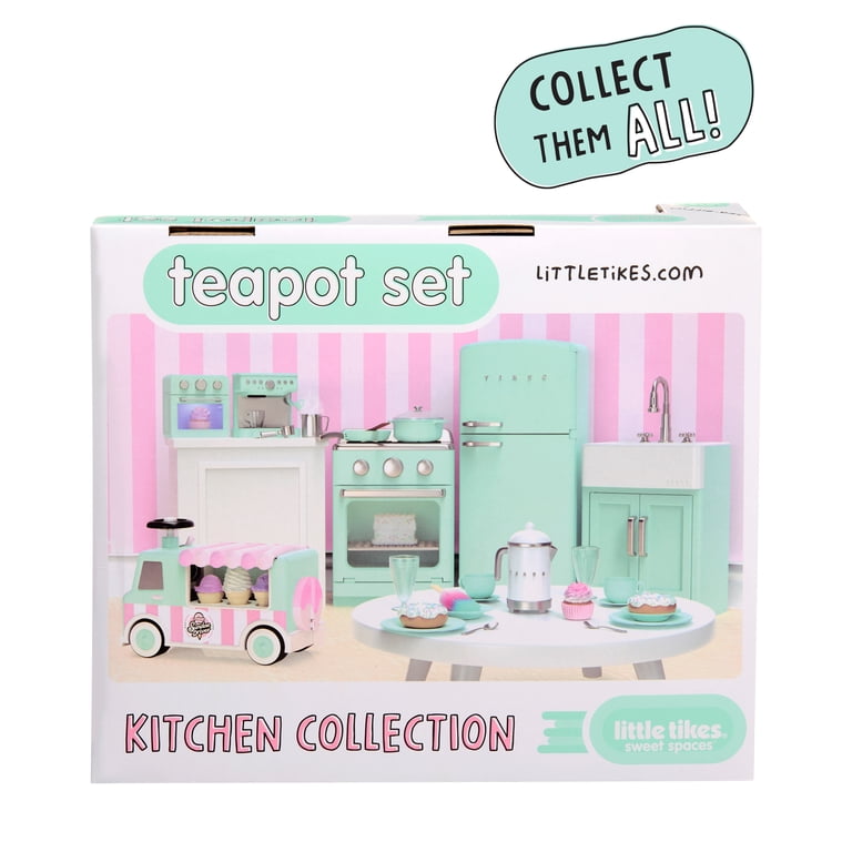 Little Tikes Sweet Spaces Tea Set, Sea Foam photo 7