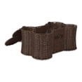 thumbnail image 2 of Bone Dry Pet Storage, Toy Basket, Medium, 21x13x8", Brown Plastic Wicker, 2 of 3