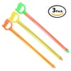 "3 Pack of Colorful Pull-Type Water Gun â€“ Extremely Far Range - 26"" Long Super Soaker, Pump Squirt Water Launcher for the Beach and swimming Pool - Made of Durable Quality - Perfect Gift for Kids"