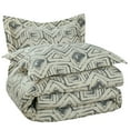 thumbnail image 5 of Royale Linens Queen Comforter Set, Mali 100% Cotton Comforter and Sham Pair, 5 of 6