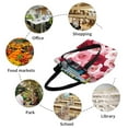 thumbnail image 6 of Bingfone Rose Women Shoulder Tote Bags Casual Bag Ladies Shopping Handbag, 6 of 7