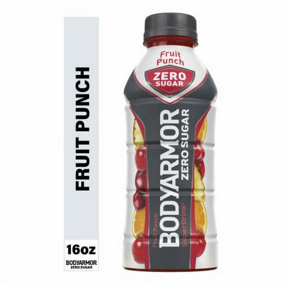 2X - BODYARMOR Zero Sugar Fruit Punch Sports Drink Bottle