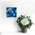 thumbnail image 4 of JEUXUS Wall Art Canvas Blue Rose Painting Flower Wall Art Pictures For Bedroom Living Room Home Decor Artworks, 4 of 4