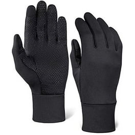 Lightweight Running Gloves Touch Screen Anti Slip Warm Gloves Liners for Cycling Biking Sporting Driving for Men Women Black Walmart