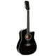 thumbnail image 3 of Jidyous Dreadnought Docerola 4/4 Guitarra Electroacústica 12 cuerdas con octavado, con Funda Acolcha, 3 of 9