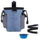 thumbnail image 2 of Bolsa de golosinas para perros, bolsa de entrenamiento con correa para el hombro, dispensador de bolsas para excrementos y tazón plegable, bolsa de entrenamiento para golosinas, croquetas y, 2 of 8