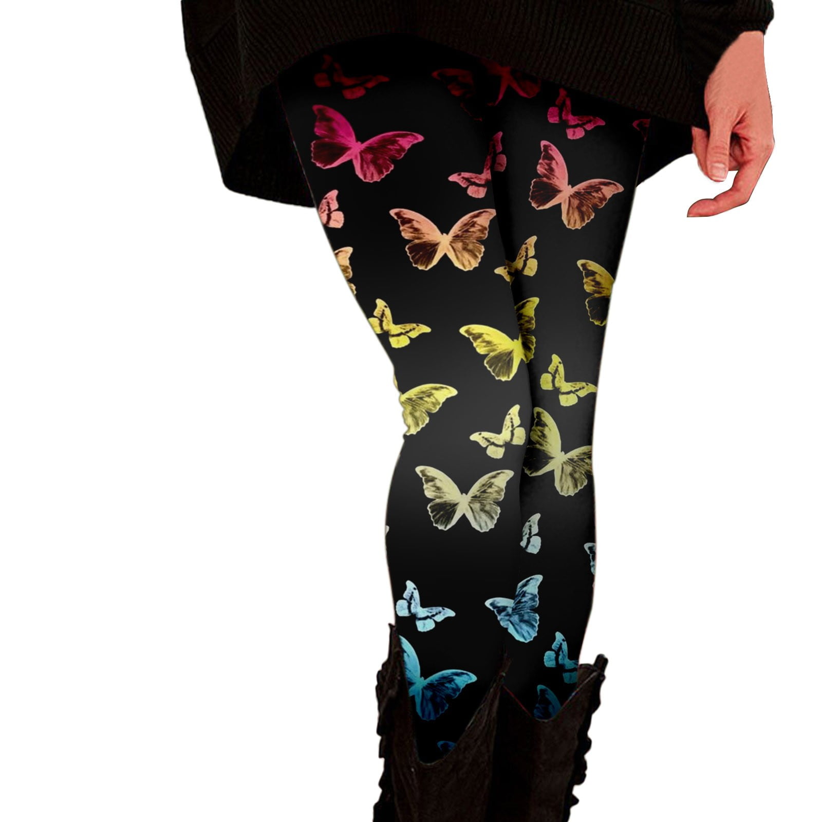 Cropped Fold Over Yoga Pants