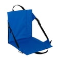 thumbnail image 3 of Silla de playa plegable con asiento acolchado, ligera y resistente al desgaste. Azul, 3 of 9