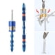 thumbnail image 4 of Punta de destornillador eléctrico de acero al cromo vanadio para placas de yeso y madera. azul, 4 of 9